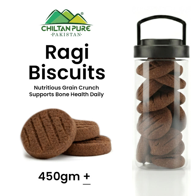 Ragi Biscuit / Ragi Cookies / Made With Organic Desi Butter, Bakery Biscuit