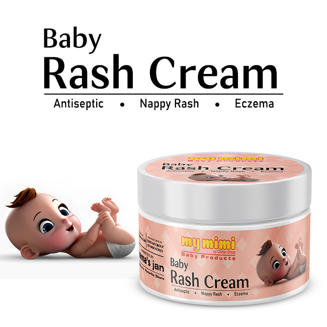 Baby Rash Cream - Antiseptic Protection for Baby’s Skin, Cures Eczema, Prevents & Soothes Nappy Rash!