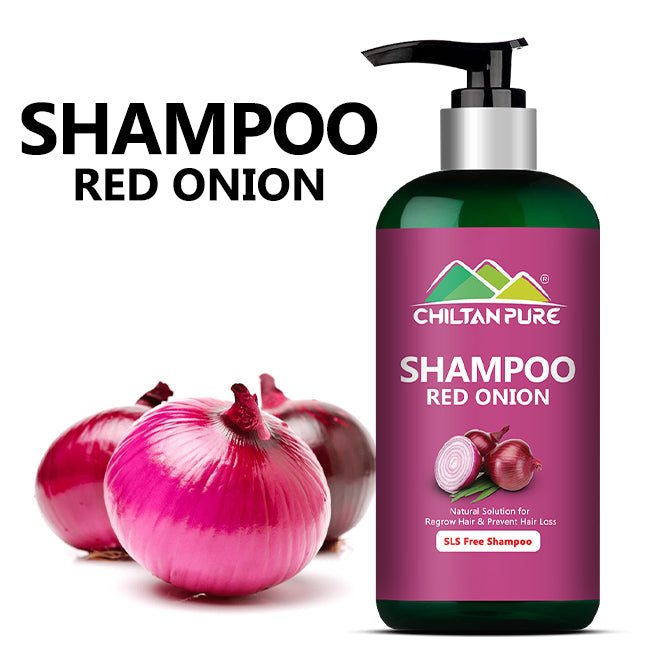 Red Onion Shampoo 🧅 Natural Solution for Regrow Hair & Prevent Hair Loss 100% Results