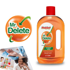 Mr Delete / Antiseptic Liquid For Surface & Various Personal Hygiene Needs