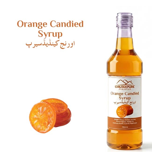 Candied Orange Syrup / کینڈیڈ اورنج سیرپ