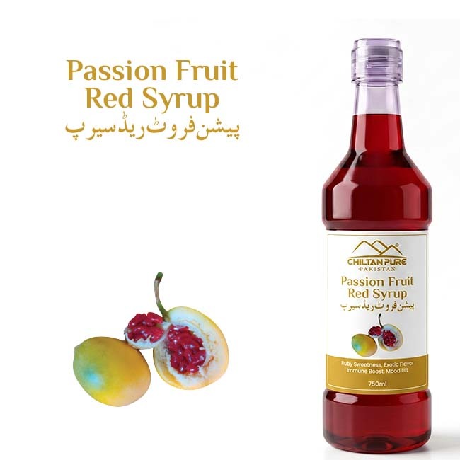 Red Passion Fruit Syrup / ریڈ پیشن فروٹ سیرپ