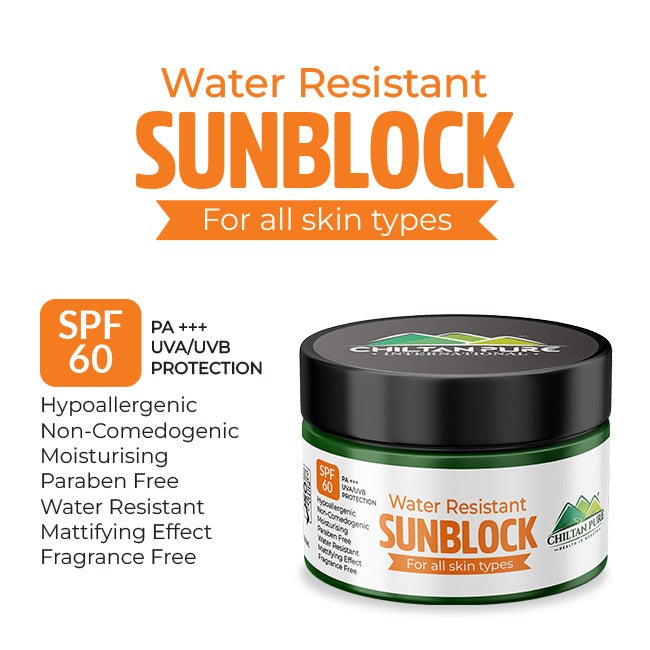 Water Resistant SunBlock / واٹر ریزسٹنٹ سن بلاک