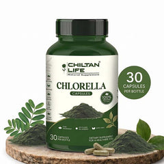 Chlorella Capsule 100% Natural Chlorella Tablets 30 Per Bottle