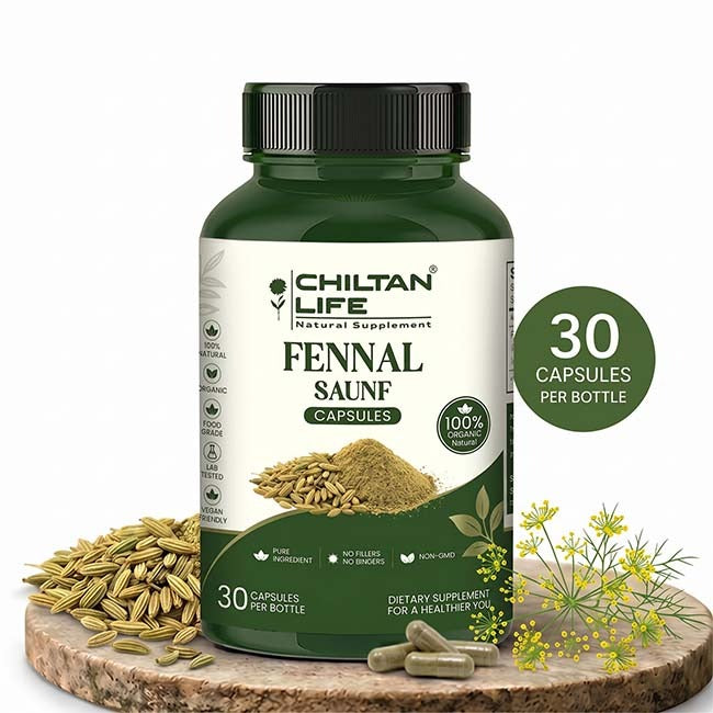 Fennal Capsule 100% Natural Fennal Tablets 30 Per Bottle