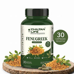 Fenugreek Capsule 100% Natural Fenugreek Tablets 30 Per Bottle