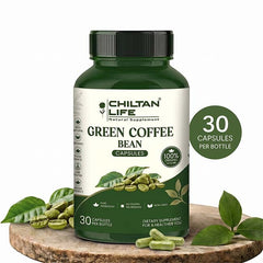 Green Coffee Bean Capsule 100% Natural Green Coffee Bean Tablets 30 Per Bottle 500mg