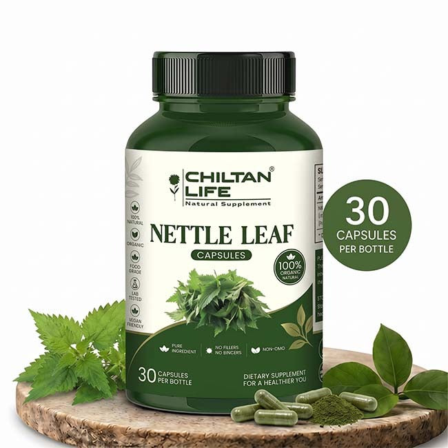 Nettle Leaf Capsule 100% Natural Nettle Leaf Tablets 30 Per Bottle 500mg