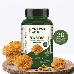 Sea Moss Capsule 100% Natural Sea Moss Tablets 30 Per Bottle 500mg