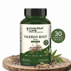 Valerian Root Capsule 100% Natural Valerian Root Tablets 30 Per Bottle 500mg