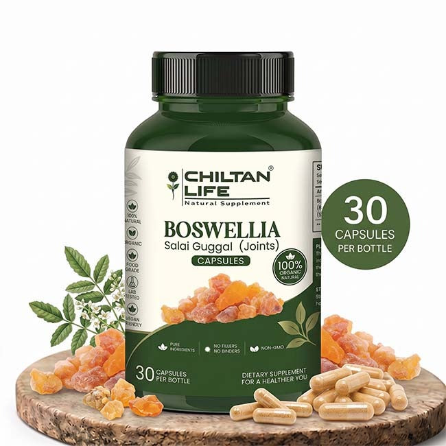 Boswellia Capsule 100% Natural Boswellia Tablets 30 Per Bottle 500mg
