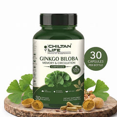 Ginkgo Biloba Capsule 100% Natural Ginkgo Biloba Tablets 30 Per Bottle 500mg