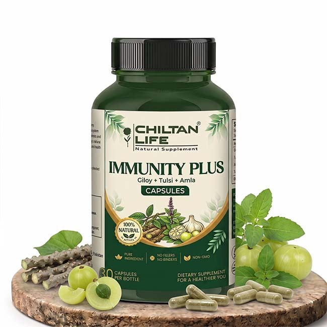 Immunity Plus Capsule 100% Natural Immunity Plus Capsule Tablets 30 Per Bottle 500mg