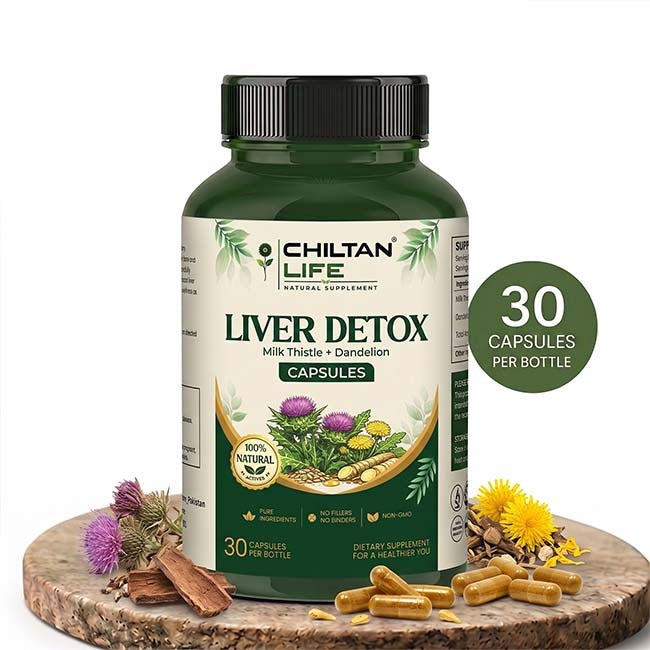 Liver Detox Capsule 100% Natural Liver Detox Capsule Tablets 30 Per Bottle 500mg