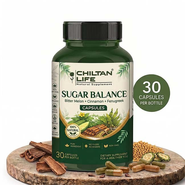 Sugar Balance Capsule 100% Natural Sugar Balance Tablets 30 Per Bottle 500mg
