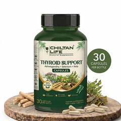 Thyroid Support Capsule 100% Natural Thyroid Support Tablets 30 Per Bottle 500mg
