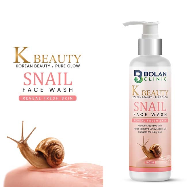 K Beauty Snail Face Wash