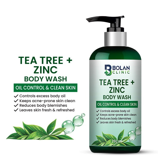 Tea Tree + Zinc Body Wash