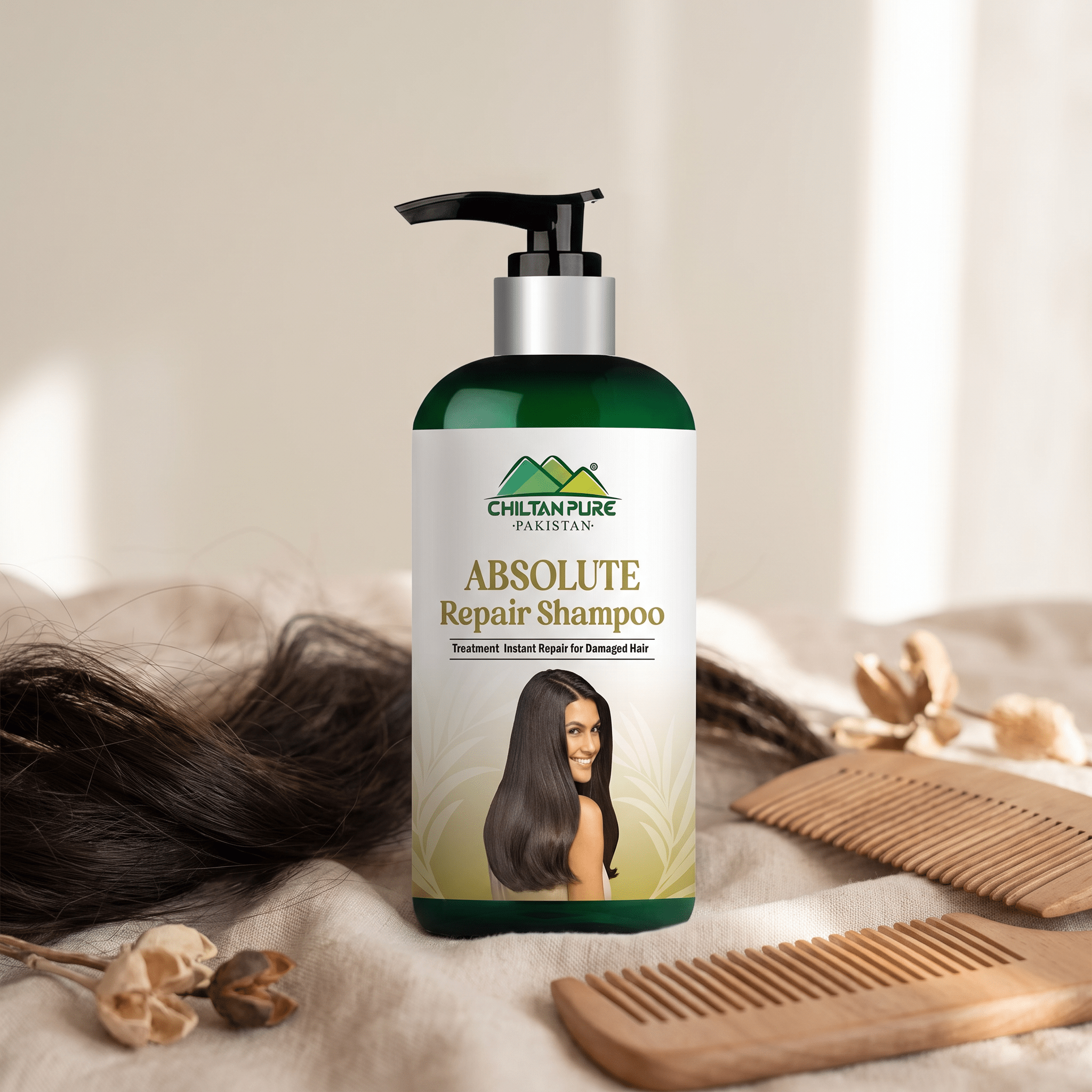 Absolute Repair Shampoo for Damaged Hair | ChiltanPure - ChiltanPure