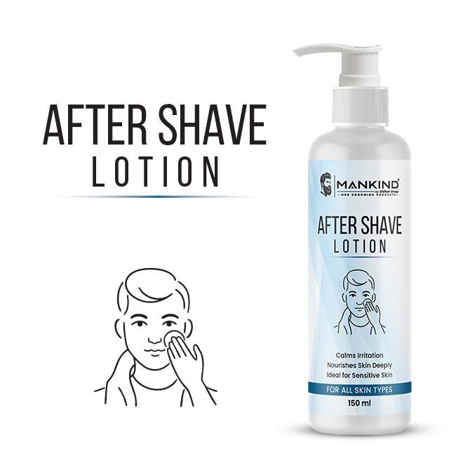After Shave Lotion – Nourishes Skin Deeply, Ideal for Sensitive Skin, Calms Irritation & Razor Burns - ChiltanPure