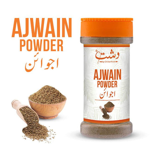 Ajwain Powder - Say No to Bloating , Gas, and Stomach Discomfort with the Ancient Spice of Wellness