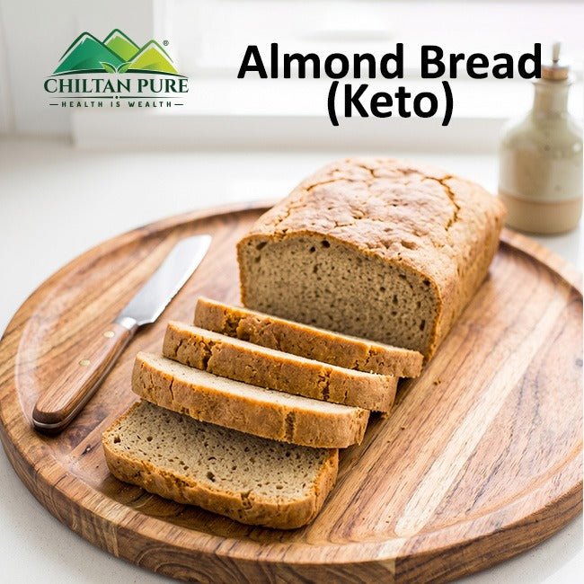 Almond Bread Keto / کیٹو بادام بریڈ - ChiltanPure