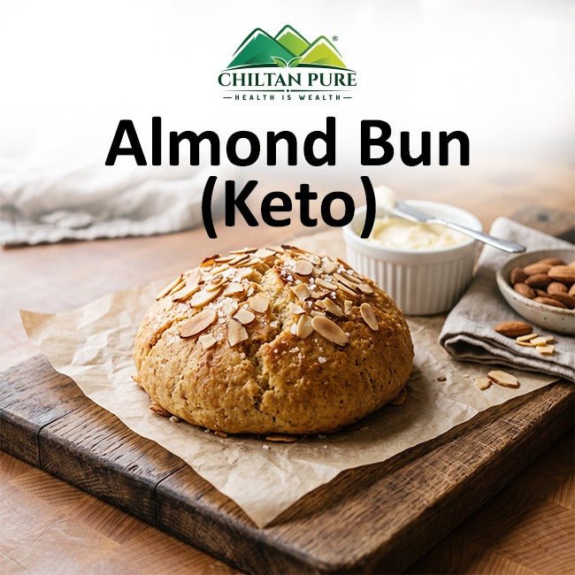 Almond Bun Keto / کیٹو بادام بن - ChiltanPure