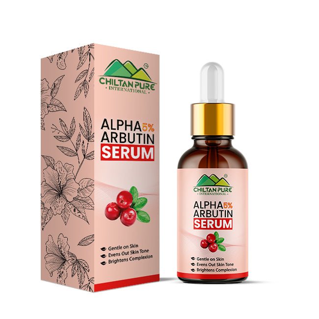 ALPHA ARBUTIN SERUM - To Gentle On Skin , Even Out Of Skin Tone & Brighten Complexion - ChiltanPure