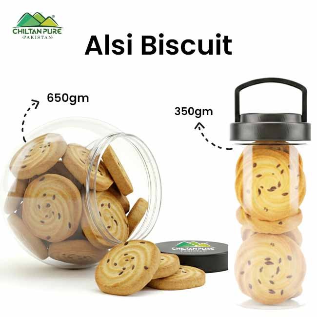 Alsi Biscuit Cookies / Made With Organic Desi Butter, Bakery Biscuit - ChiltanPure