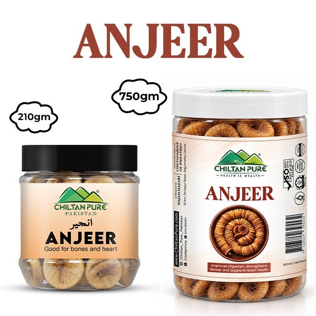 Anjeer (Dried Figs) | انجیر | Natural Dry Fruit - ChiltanPure