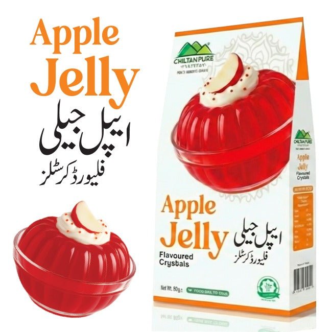 Apple Jelly / Crystal Jelly Apple 80±gm - ChiltanPure