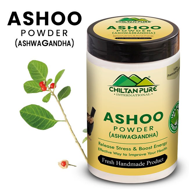 Ashwagandha / Ashoo Powder / Ashwagandha Powder– Release Stress & Boosts Energy / اشوگندھا