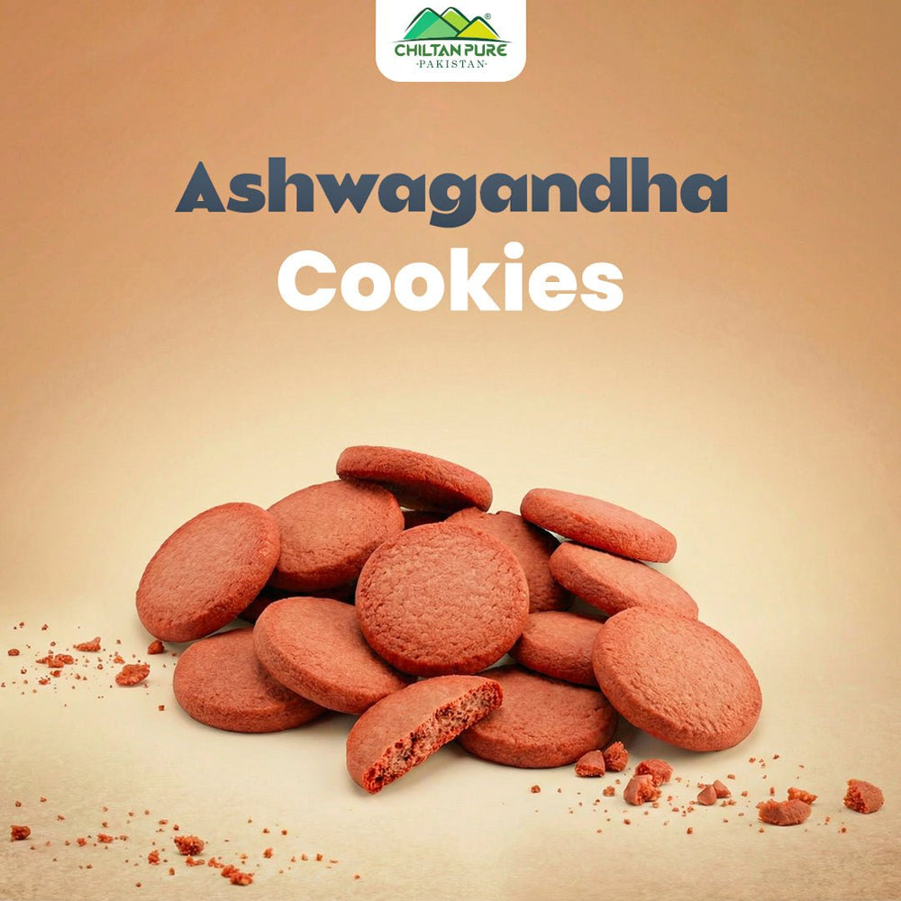 Ashwagandha Biscuit Cookies / Made With Organic Desi Butter, Bakery Biscuit - ChiltanPure