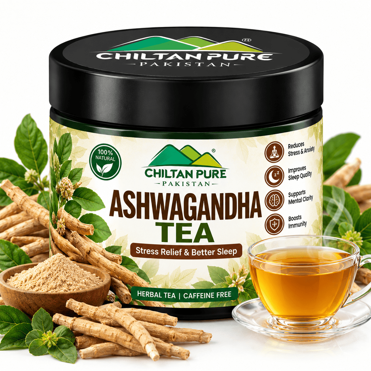 Ashwagandha Tea - ChiltanPure