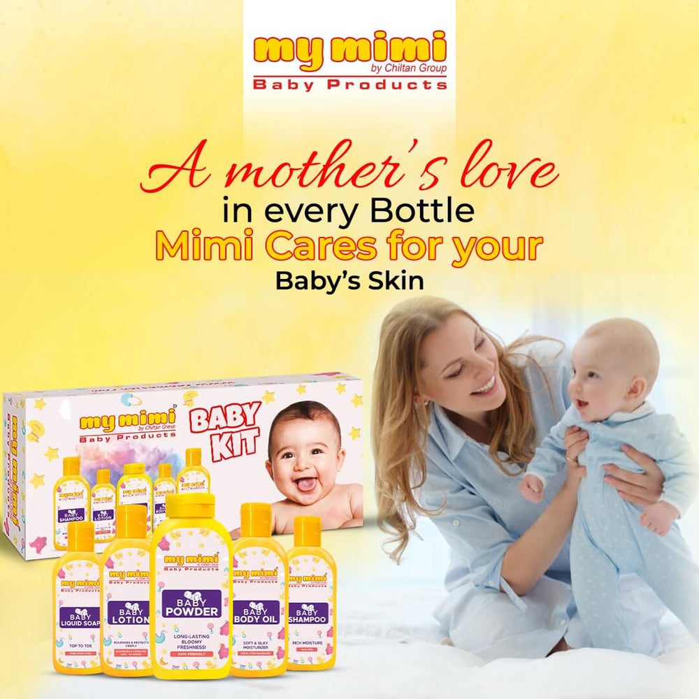 Baby & Kids Gift Set / Kit 👶 Skin Friendly, Tear Free Formula, Made With 100% Natural Ingredients - ChiltanPure