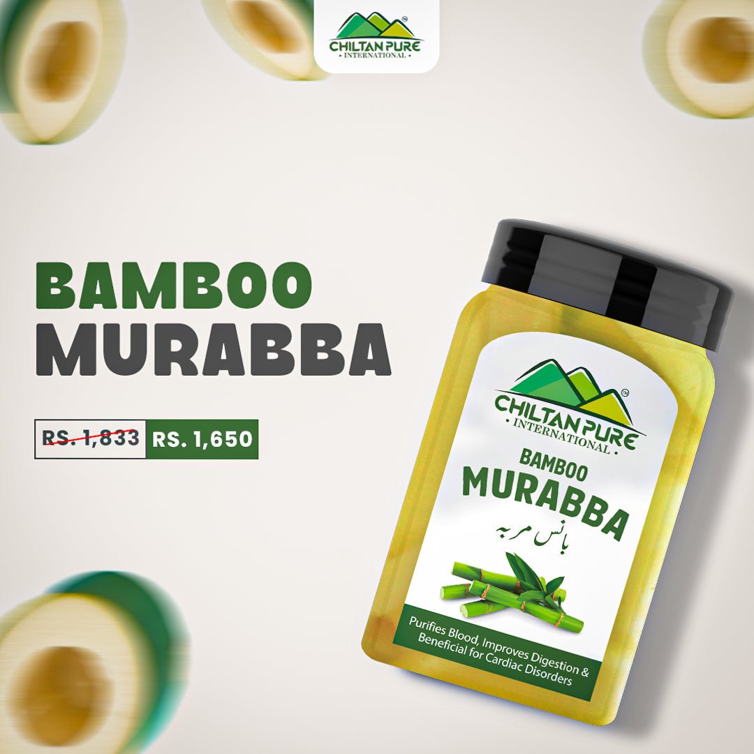 Bamboo Murabba (بانس مربہ) - Nutrient Rich, Purifies Blood, Improves Digestion & Beneficial for Cardiac Health - 💯 Organic & Pure - ChiltanPure