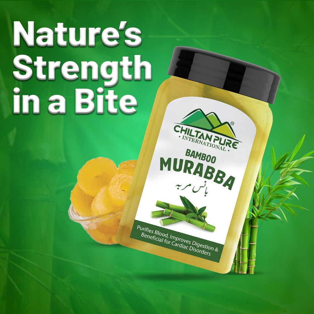 Bamboo Murabba (بانس مربہ) - Nutrient Rich, Purifies Blood, Improves Digestion & Beneficial for Cardiac Health - 💯 Organic & Pure - ChiltanPure