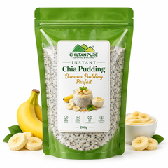 CHILTAN PURE Instant Chia Pudding Banana Pudding Parfait 200g