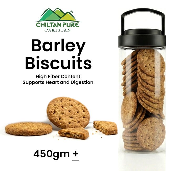 Barley Biscuit Cookies / Made With Organic Desi Butter, Bakery Biscuit - ChiltanPure