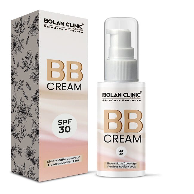 BB Cream (SPF 30) - Provides Sheer-Matte Coverage, Even Skin Tone, and Blurs Flaws For Natural No Makeup Look! - ChiltanPure
