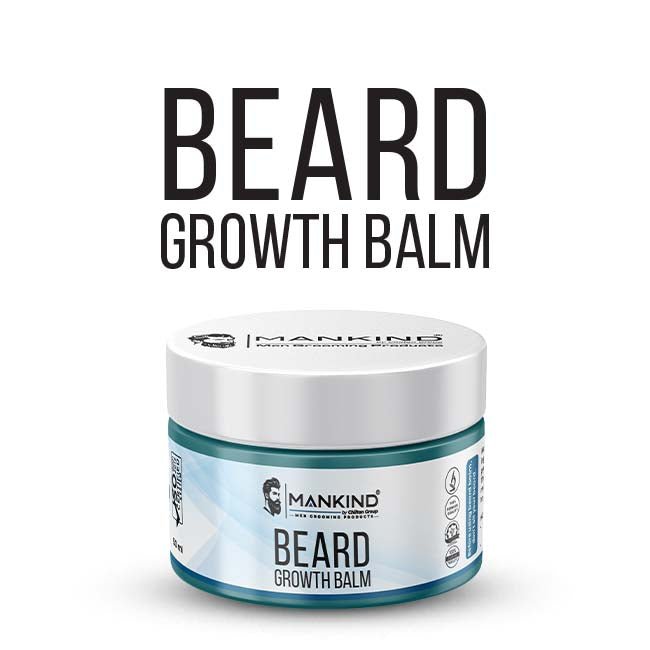 Beard Growth Balm – Adds Shine to Beard, Minimize Beard Curls, Style, Smoothes & Nourishes Beard 50ml - ChiltanPure