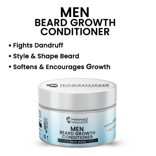 Beard Growth Conditioner Hair mask – Nourishes, Style & Boosts a Healthy, Shiny Beard 100ml - ChiltanPure