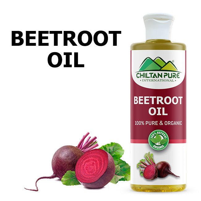 Beetroot Oil – Balances blood pressure, improves digestive health, Enhance athletic performance [Infused] 250ml - ChiltanPure
