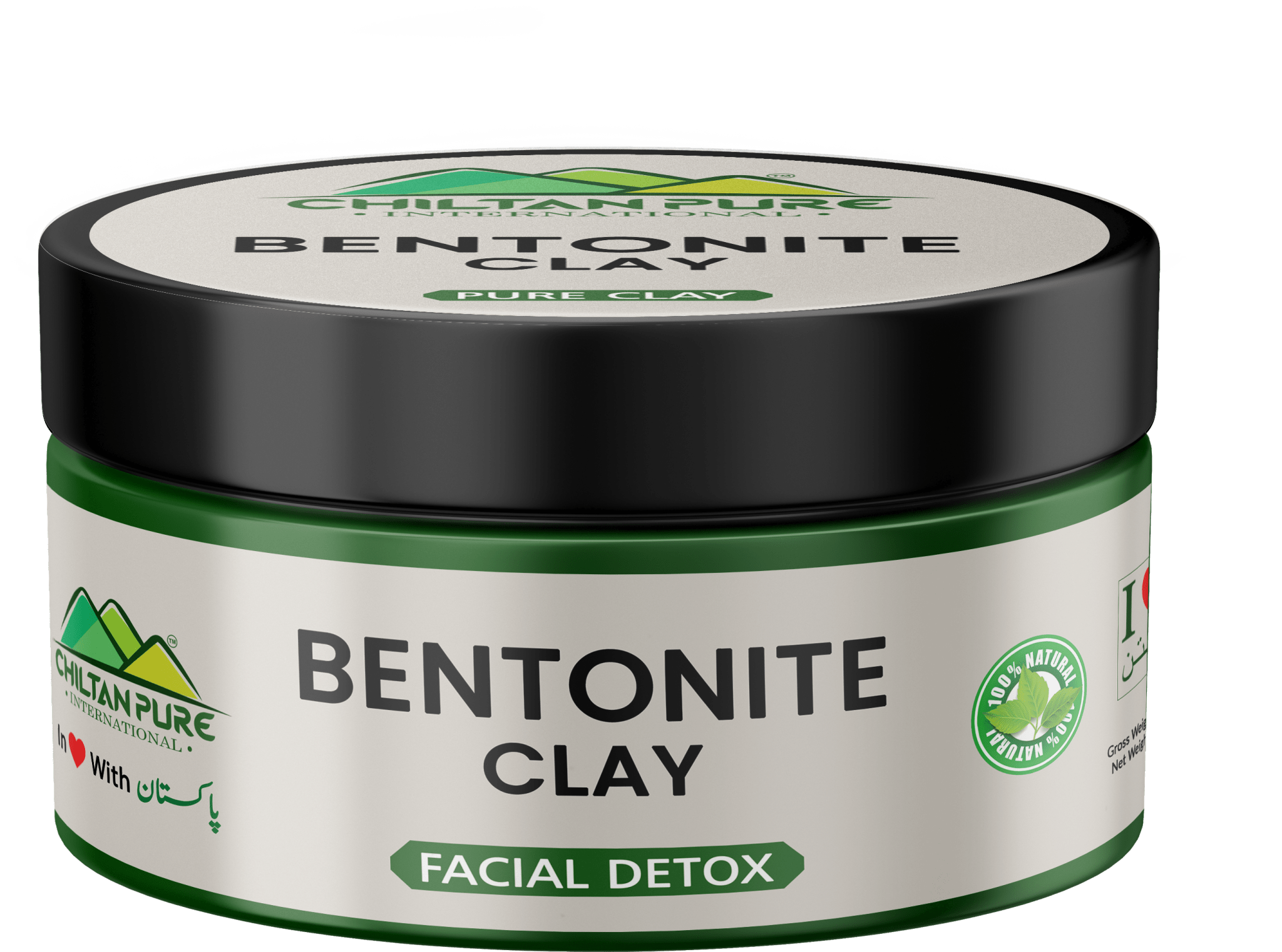 Bentonite Clay – The Powerful Absorbent [For Oily Skin] 100gm - ChiltanPure