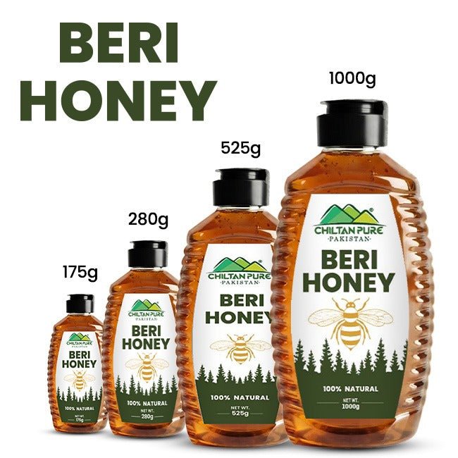 Beri Honey / Squeeze Bottle Packing 175gm to 1KG - ChiltanPure