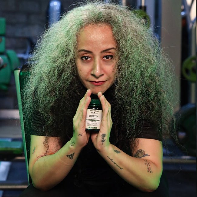 Biotin Vitamin Pills - 30 Biotin Tablets (2500mcg) - ChiltanPure