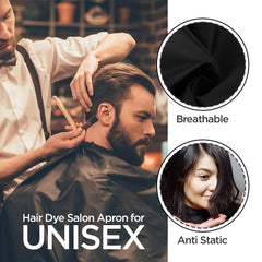 Black Apron - with a Mobile - Friendly Transparent Window - ChiltanPure