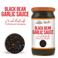 Black Beans Garlic Sauce / Black Beans Lehsan Ki sauce / بلیک بینز لہسن کی ساس - ChiltanPure