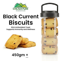 Black Current Biscuit Cookies / Made With Organic Desi Butter, Bakery Biscuit - ChiltanPure