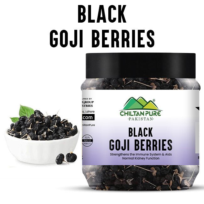 Black Goji Berries – Rare Antioxidant / Rich Superfruit - ChiltanPure